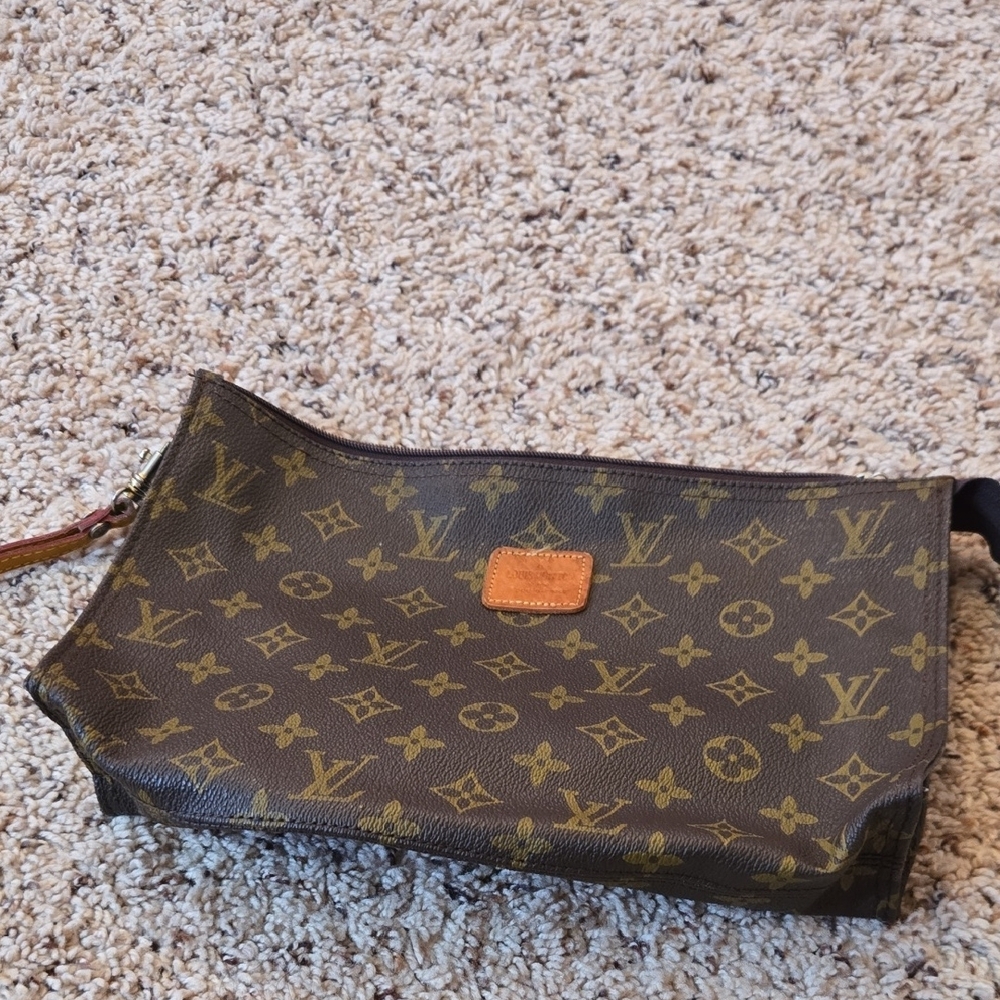 Louis Vuitton Monogram Toiletry Bag in Brown - Picture 2 of 11